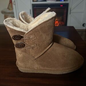 Bearpaw Rosaline Boots Youth Size 2 Hickory